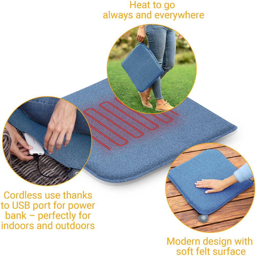 Medisana OL 650 Blue Outdoor Heat Pad Image 3