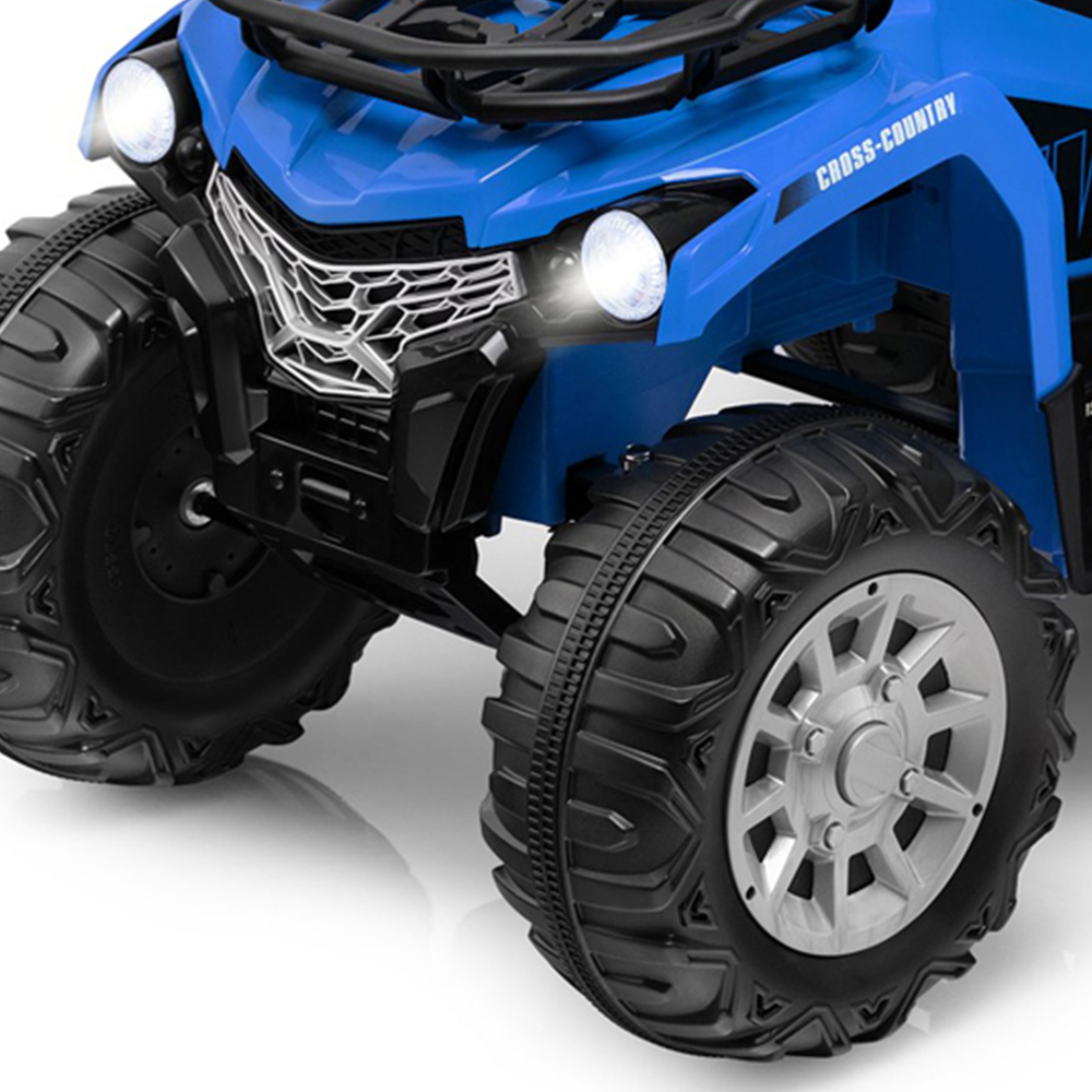 Costway Blue Electric Powered Kids Ride On ATV 12V Image 3