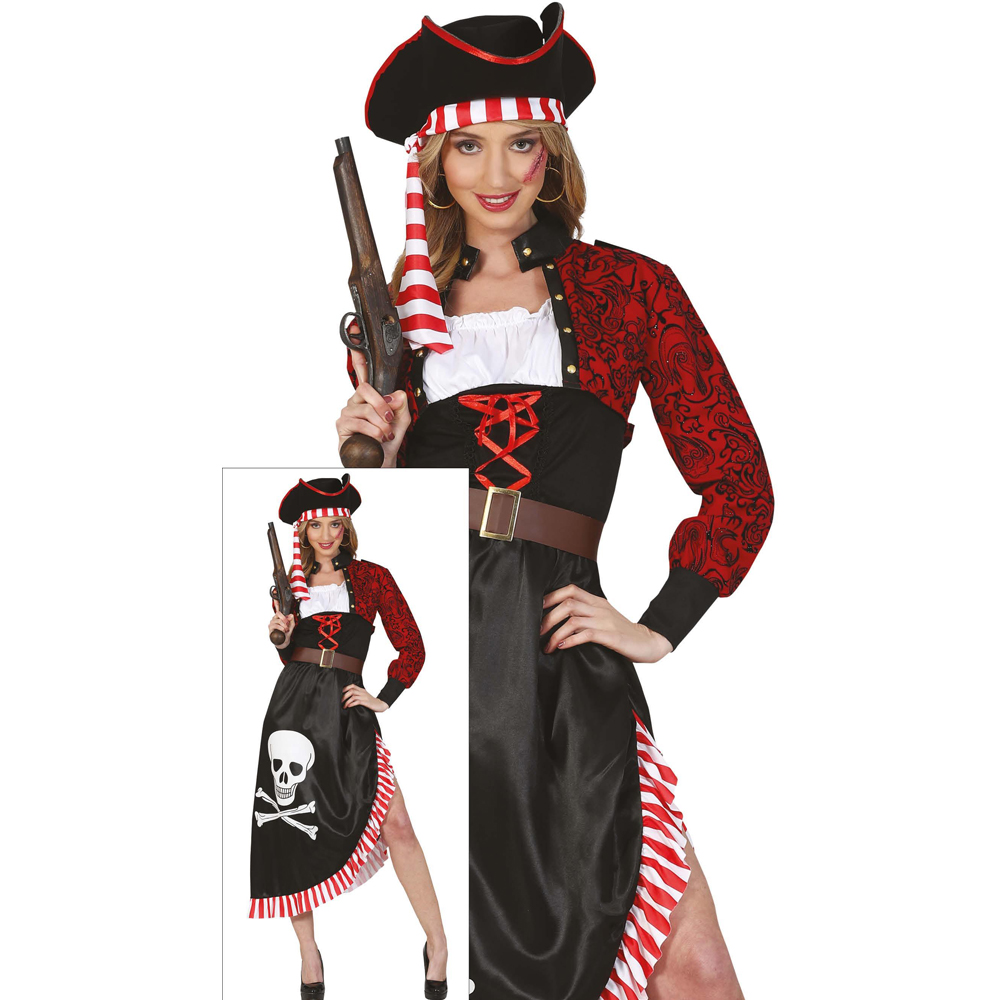 Fiestas Guirca Adult Pirate Costume Small Image 2