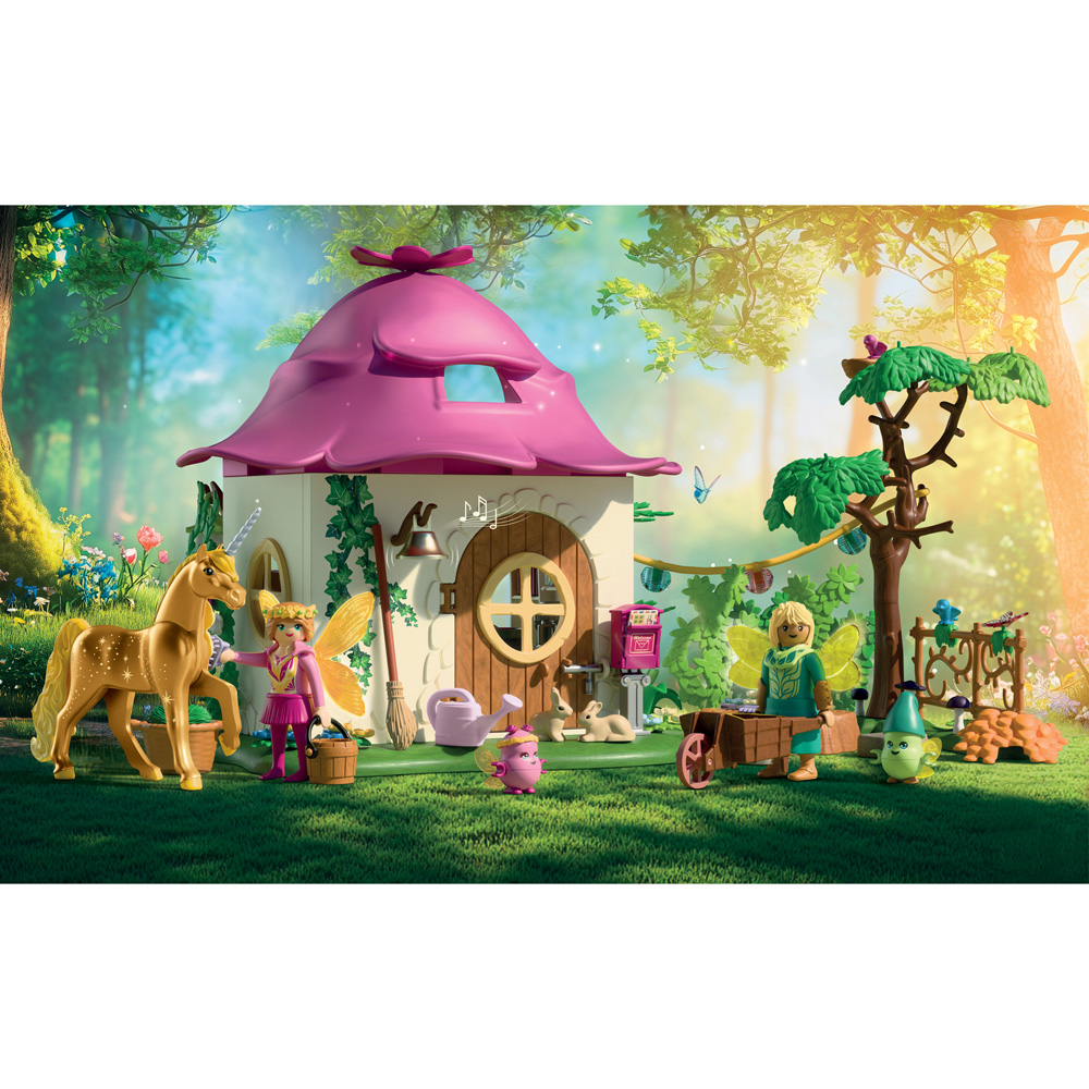 Playmobil Magical Unicorn Cosy Fairy Home Playset Image 5