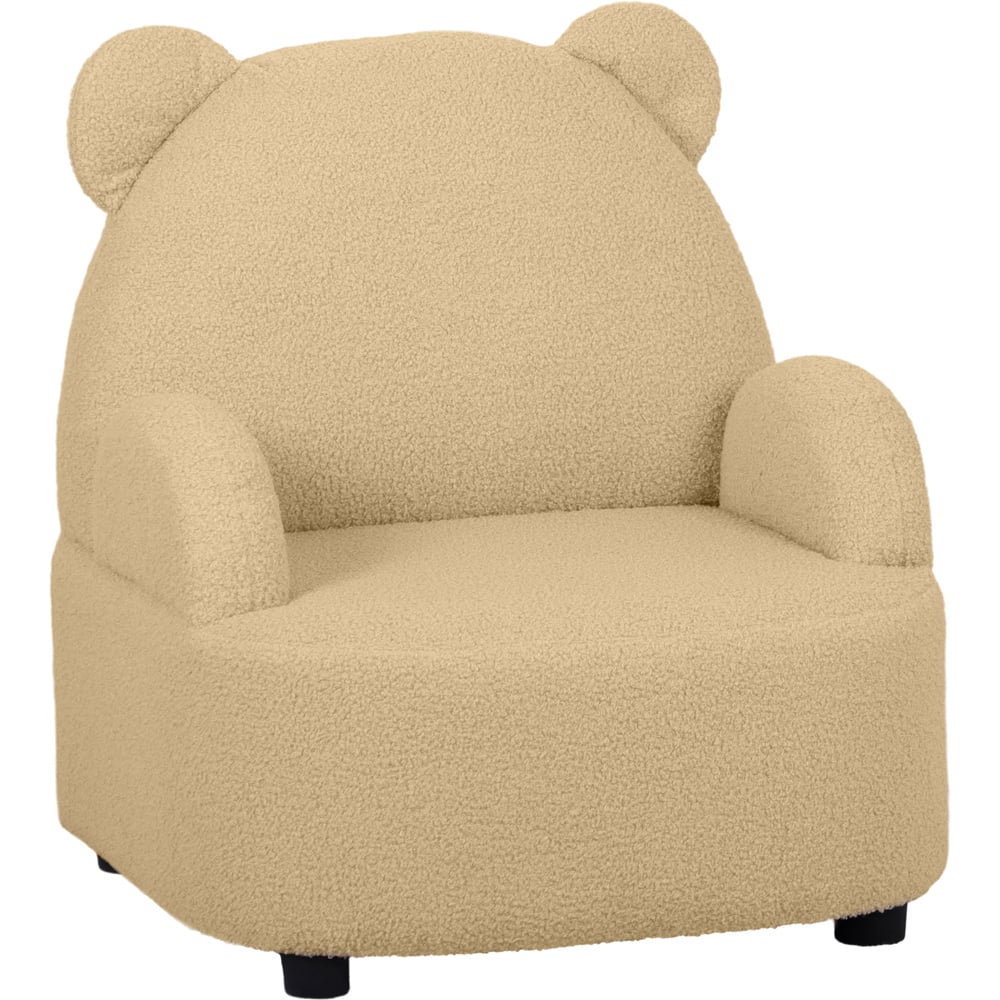 AIYAPLAY Khaki Bear Shaped Kids Armchair Image 2