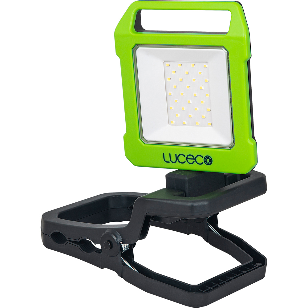 Luceco 1000 Lumens USB Rechargeable Folding Clamp Work Light Image 3