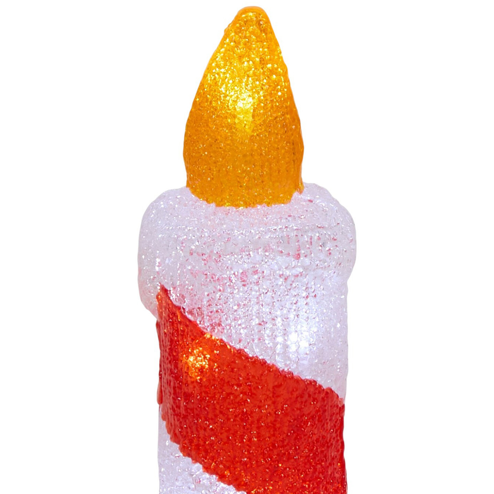 Acrylic LED Candle Decoration Image 5