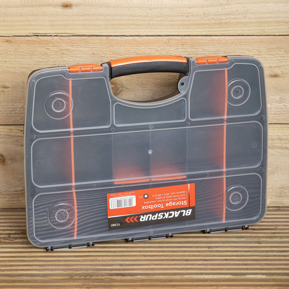 Samuel Alexander DIY Plastic Storage Tub Box with 15 Compartments 29 x 38cm Image 2