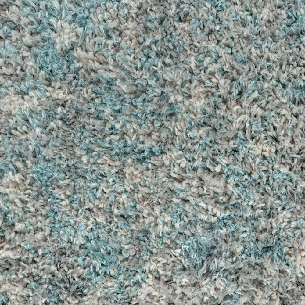 Kukoon Kinsale Blue Multicolour Shaggy Mottled Rug 160 x 230cm Image 5