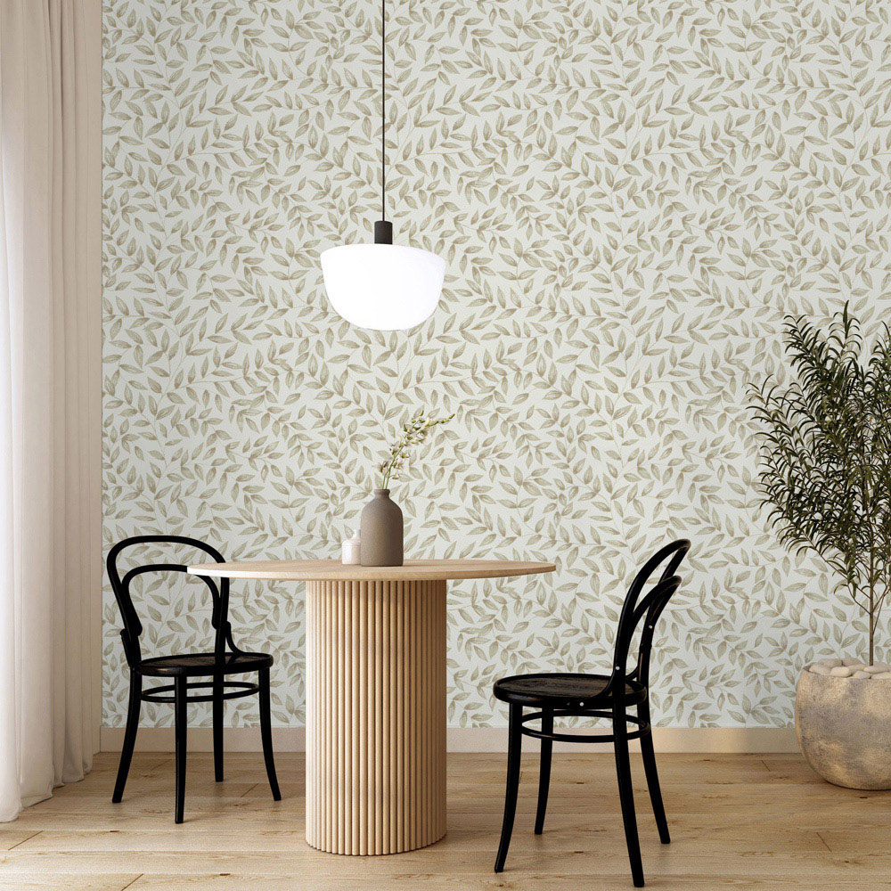 Grandeco Jessy Beige Wallpaper Image 2