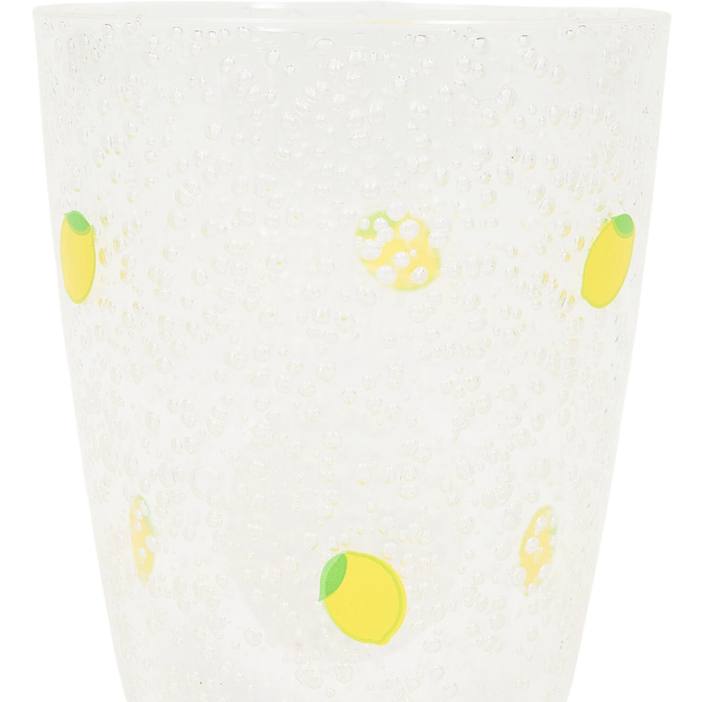Lemon Print High Ball Tumbler Image 3