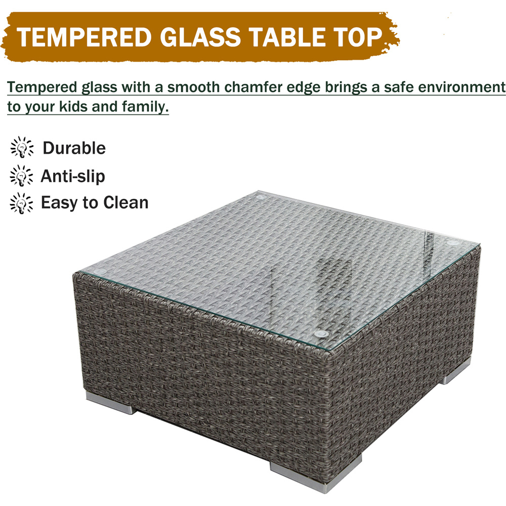 Furniture One 4 Seater L Shaped Garden Corner Lounge Set Image 4