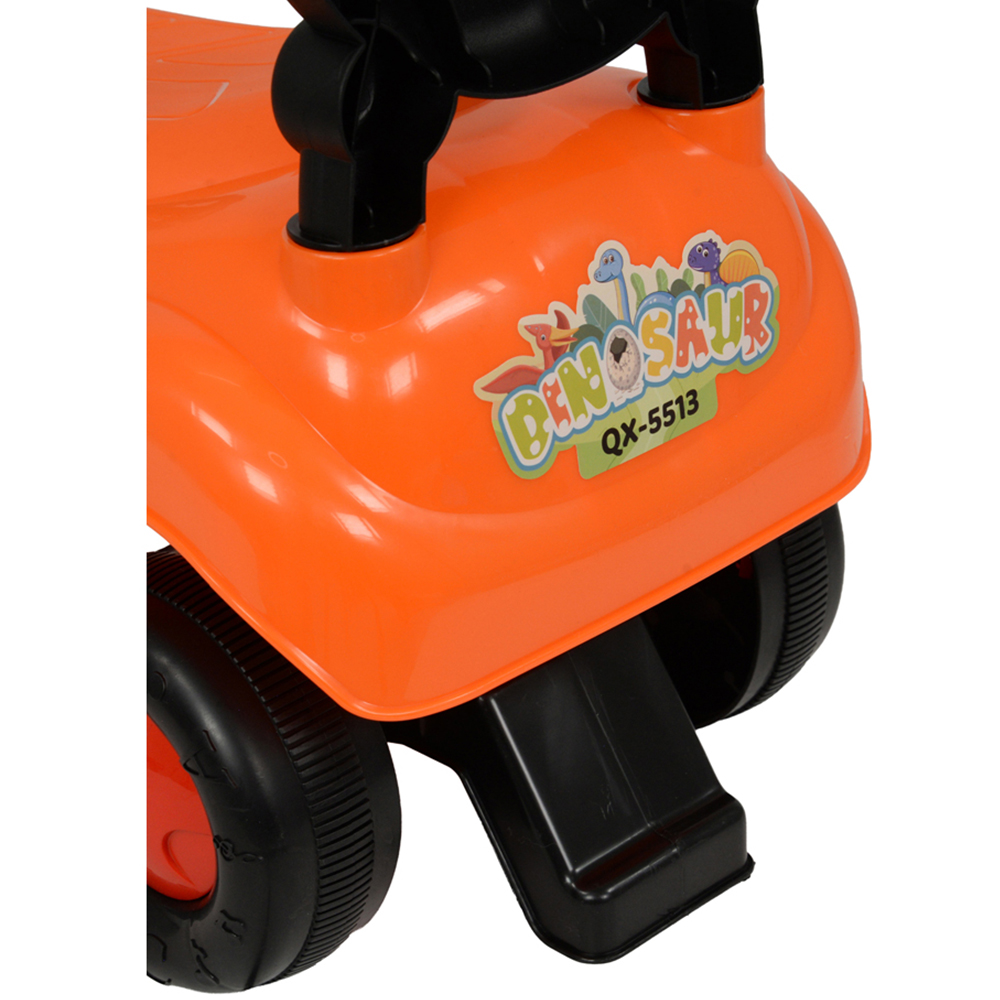 MoVe Toddler My First Orange Dino Ride On Push Car Image 6