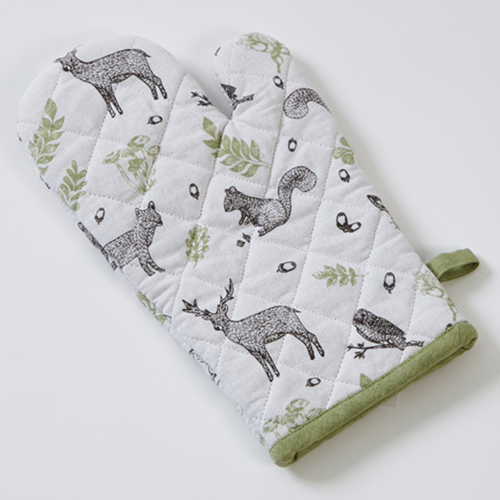 Highlands Homeware Woodland Single Oven Mitt Image 2