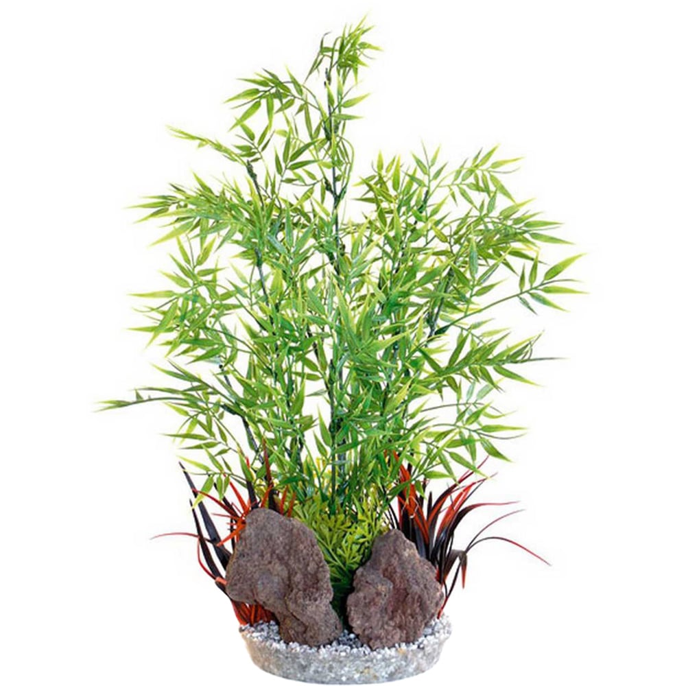 Rosewood Sydeco Aquarium Plant with Rock Tropic Image