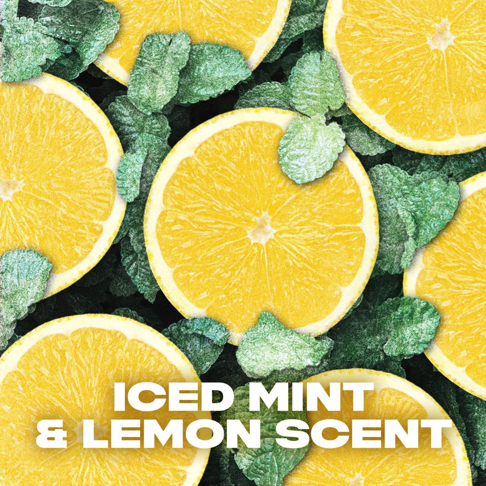 Lynx XL Ice Chill Iced Mint and Lemon 48H Sweat Protection Deodorant Body Spray 200ml 3 Pack Image 6