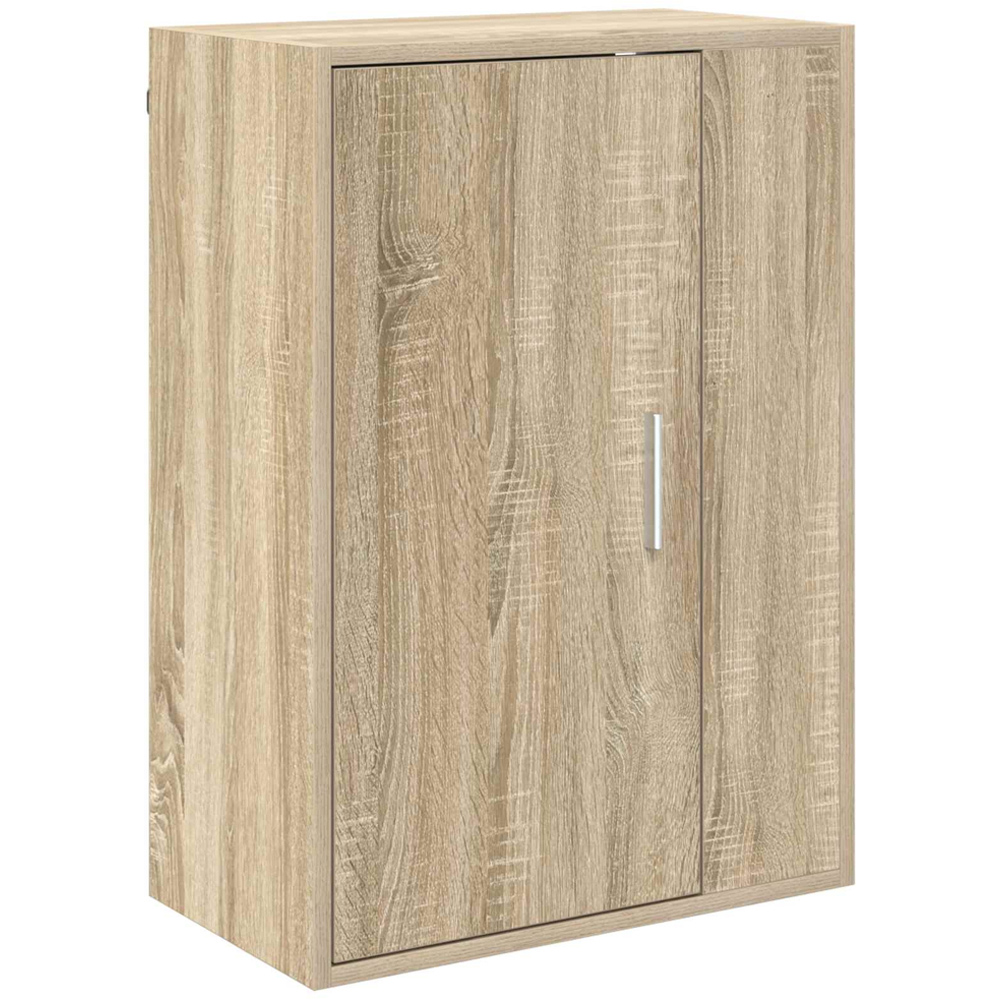 vidaXL Sonoma Oak Wall Mounted 4 Piece TV Cabinet Set Image 7