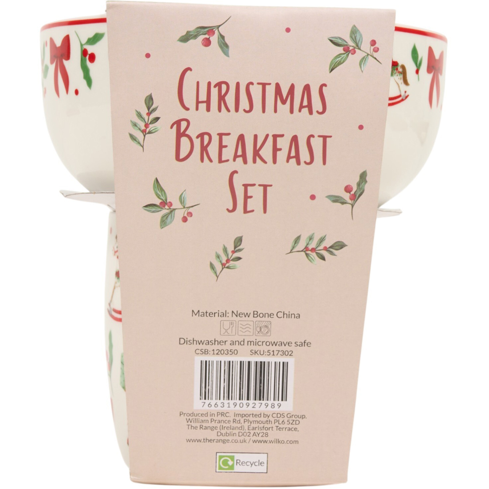2 Piece Christmas Breakfast Set Image 3