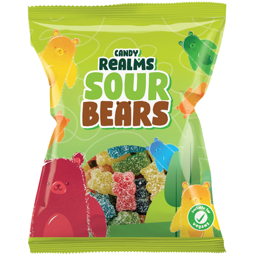 Candy Realms Sour Bears 190g Image