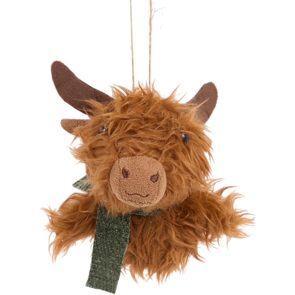 Hanging Highland Cow Decoration Image 6