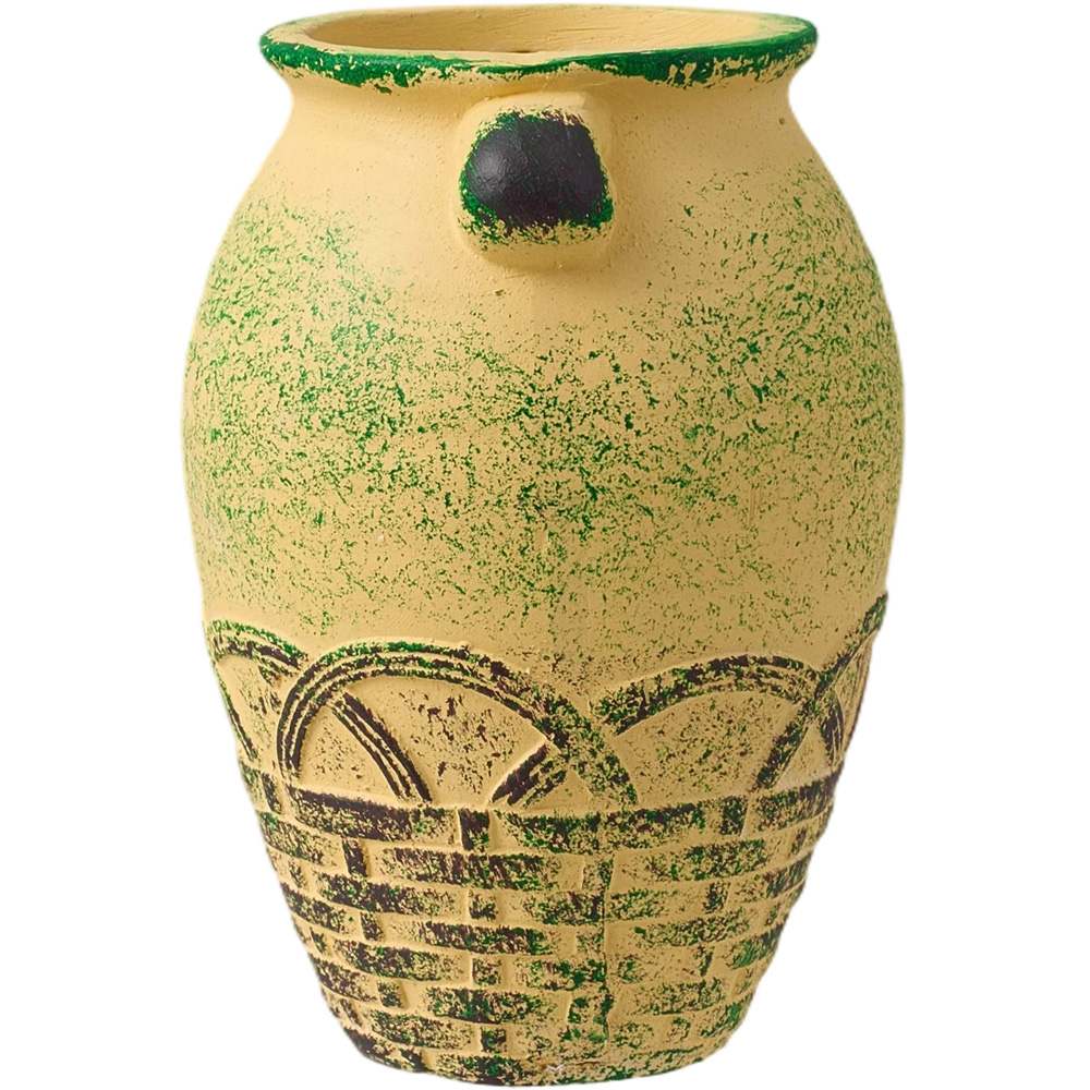 Living and Home Mediterranean Ceramic Plant Pot Set of 5 Image 3
