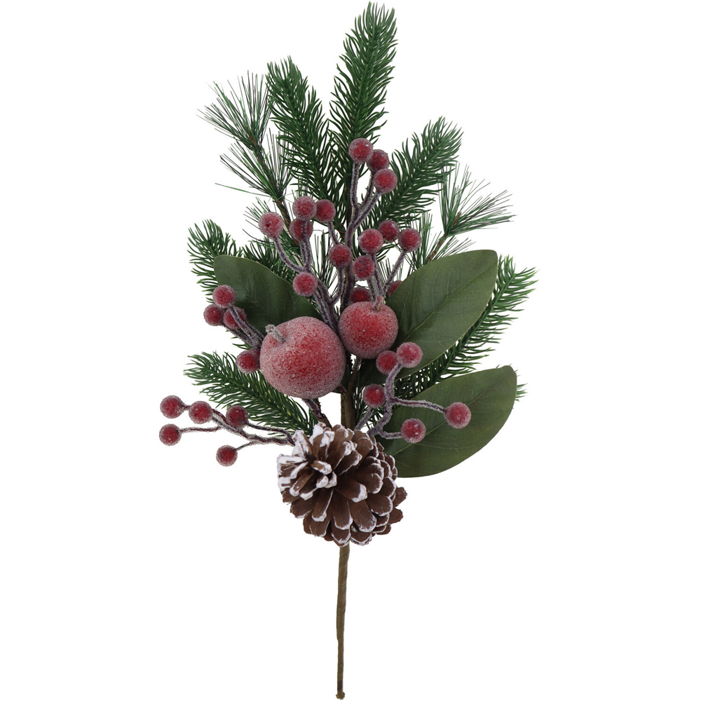 Iced Apple Festive Spray Image 1