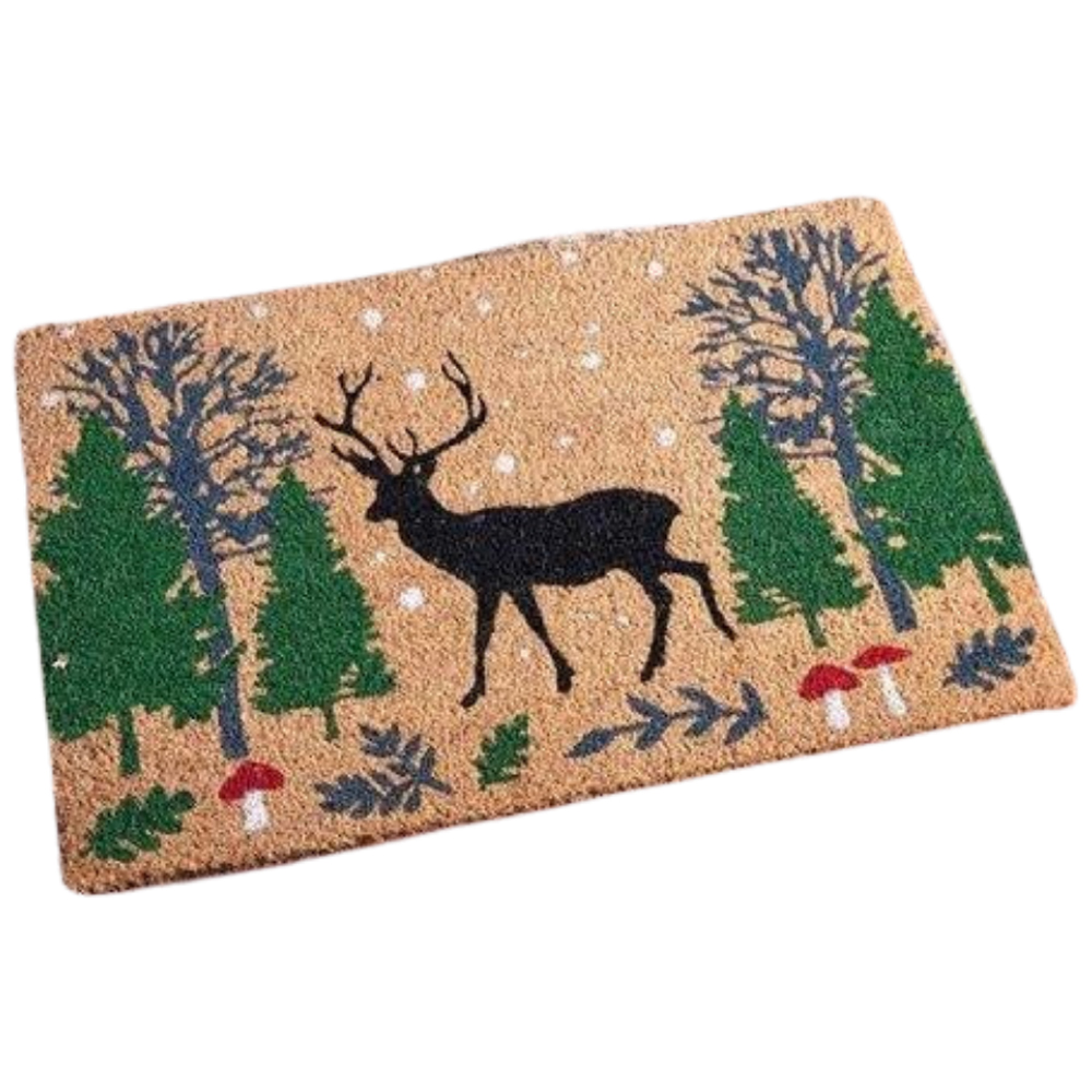 Marco Paul Stag Christmas Doormat Image 1