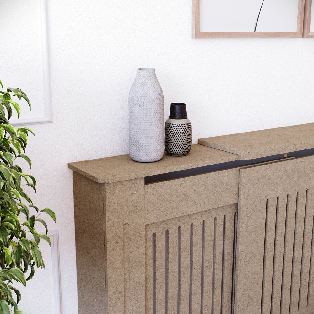 Vida Designs Chelsea Unfinished Adjustable Radiator Cover Image 3