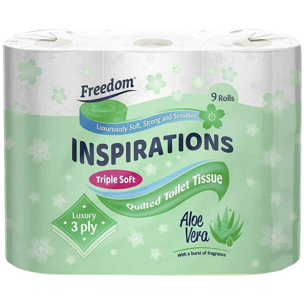 Freedom Aloe Vera Toilet Paper 3 Ply with Rhino Jumbo Kitchen Towel 4 Pack Image 6