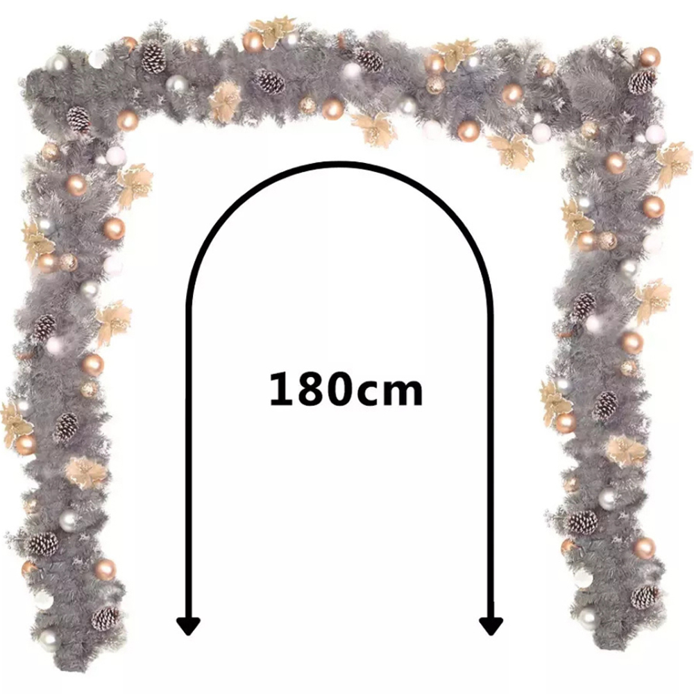 Marco Paul Decorated Silver Garland Image 8
