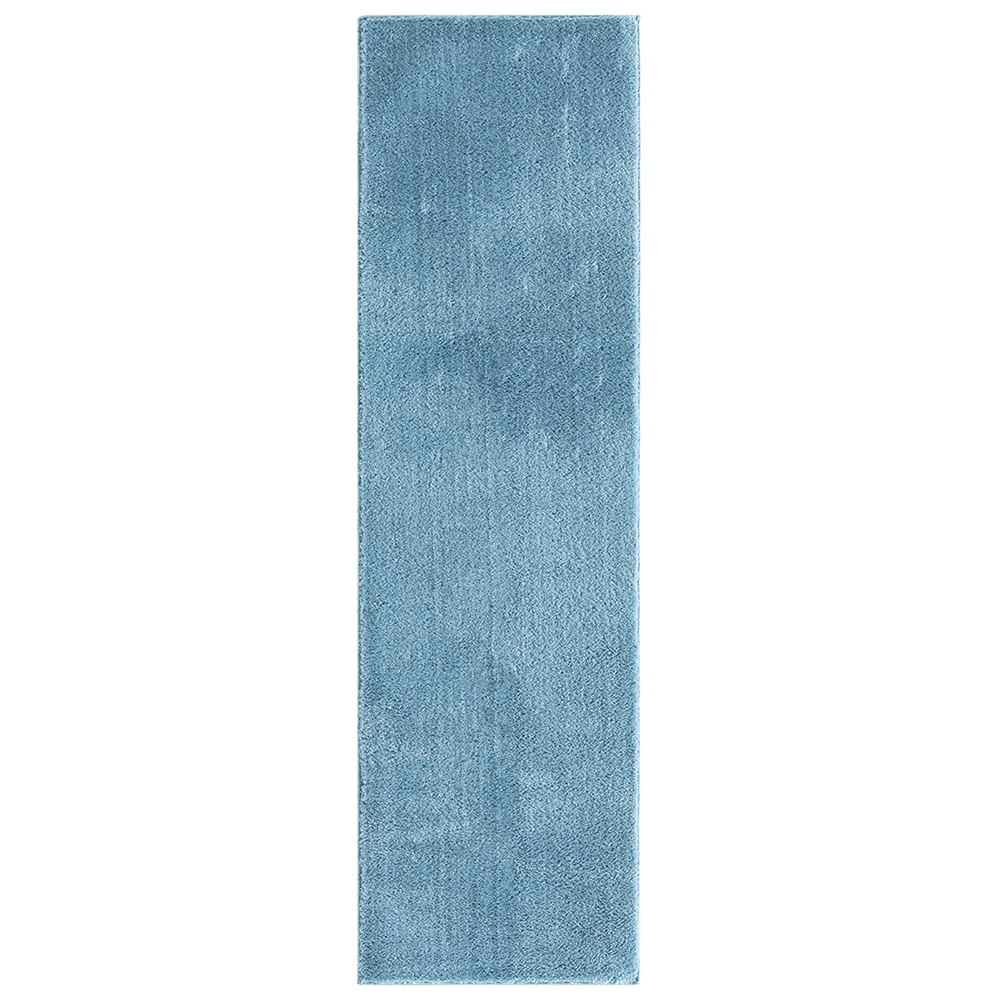 Desire Rugs Comfy Blue Anti Slip Felt Backing Rug 60 x 100cm Image 6