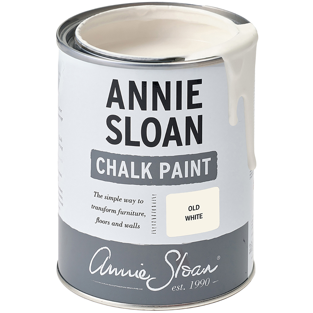 Annie Sloan Old White Matt Chalk Paint 1L Image 2