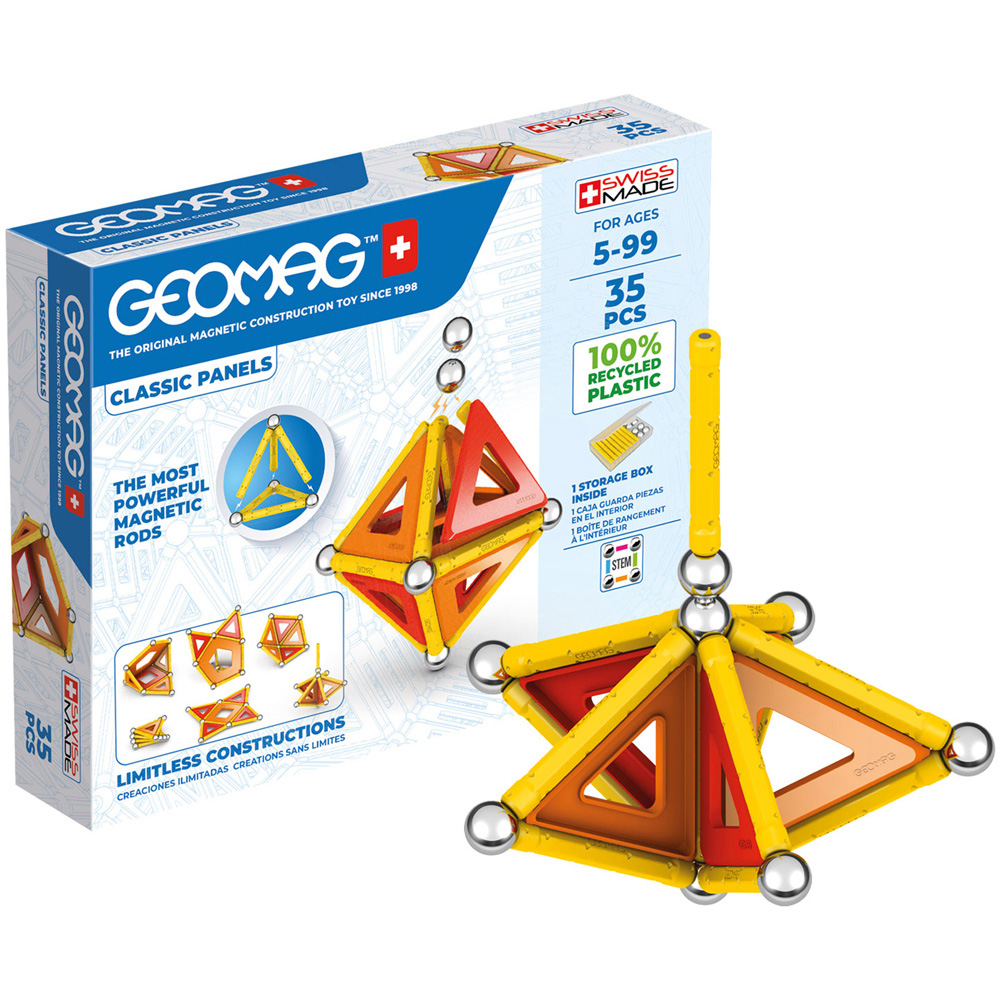 Geomag Classic Panels Recycled Set 35 Piece Image 3