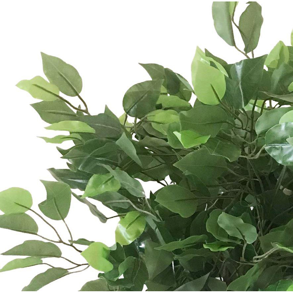 Leaf Ficus Artificial Tree Pot 2ft Image 2
