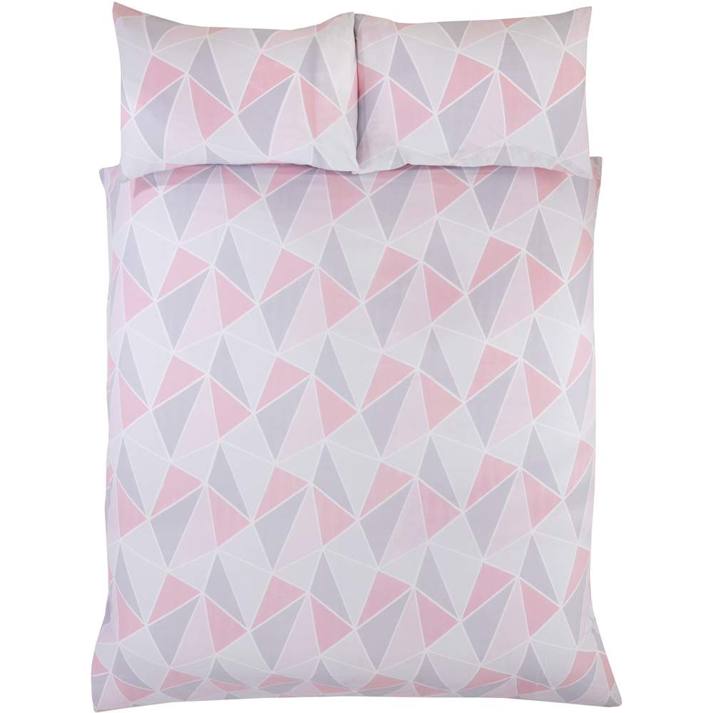 Rapport Home Leo Single Pink Duvet Set Image 2