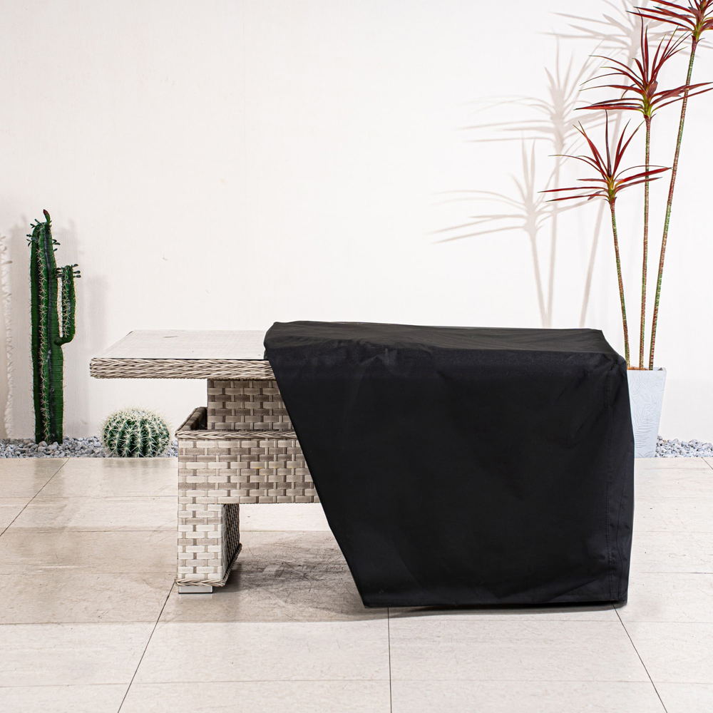 Direct Wicker 4 Seater Cube Protective Cover 129 x 129 x 73cm Image 7