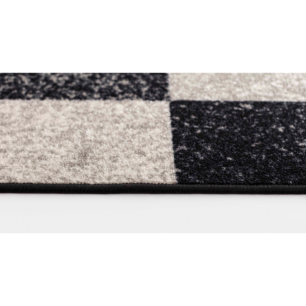 Desire Rugs Havana Black Square Anti Slip Door Mat 90 x 57cm Image 3