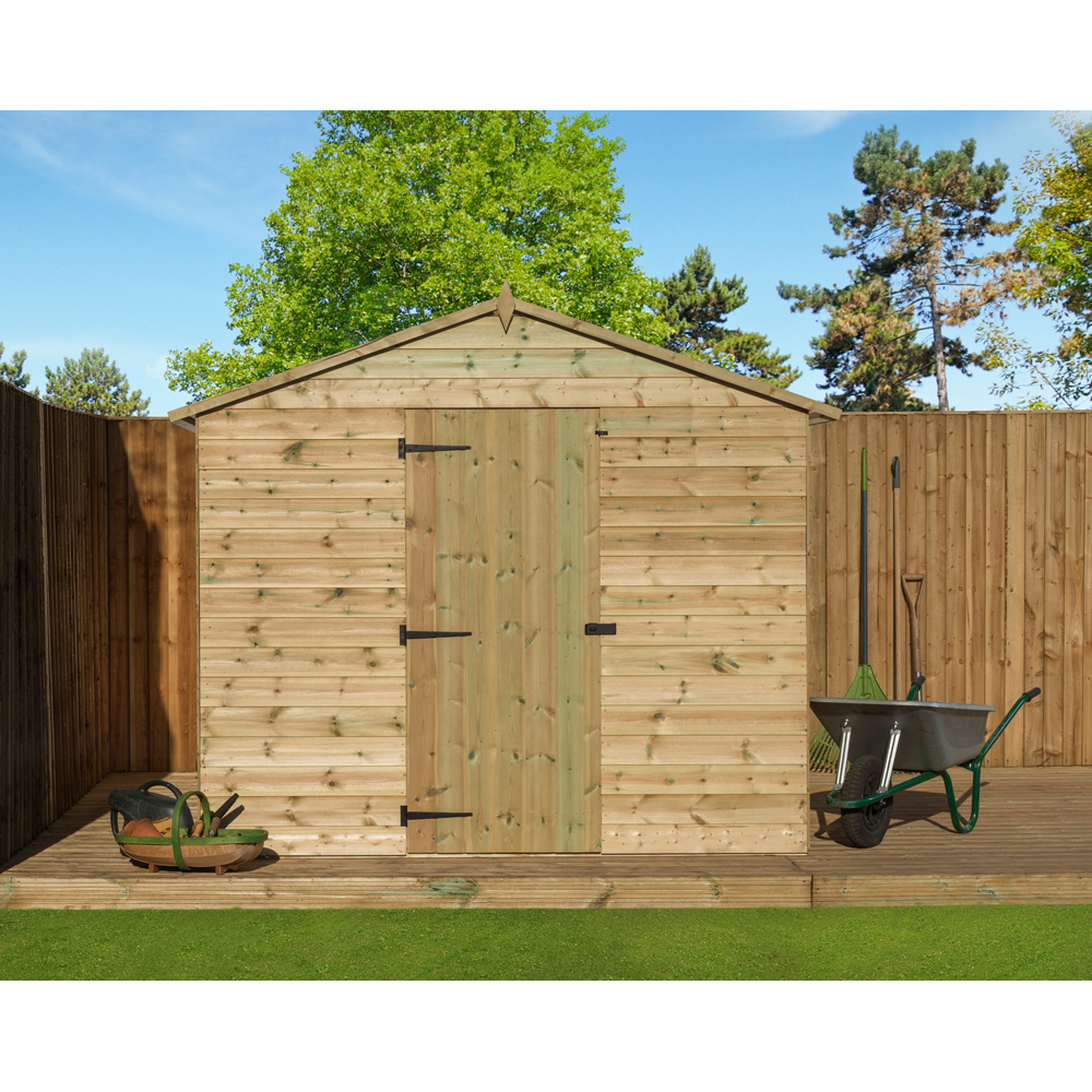 Empire Sheds 9200 8 x 10ft Tongue and Groove Apex Garden Shed Image 4