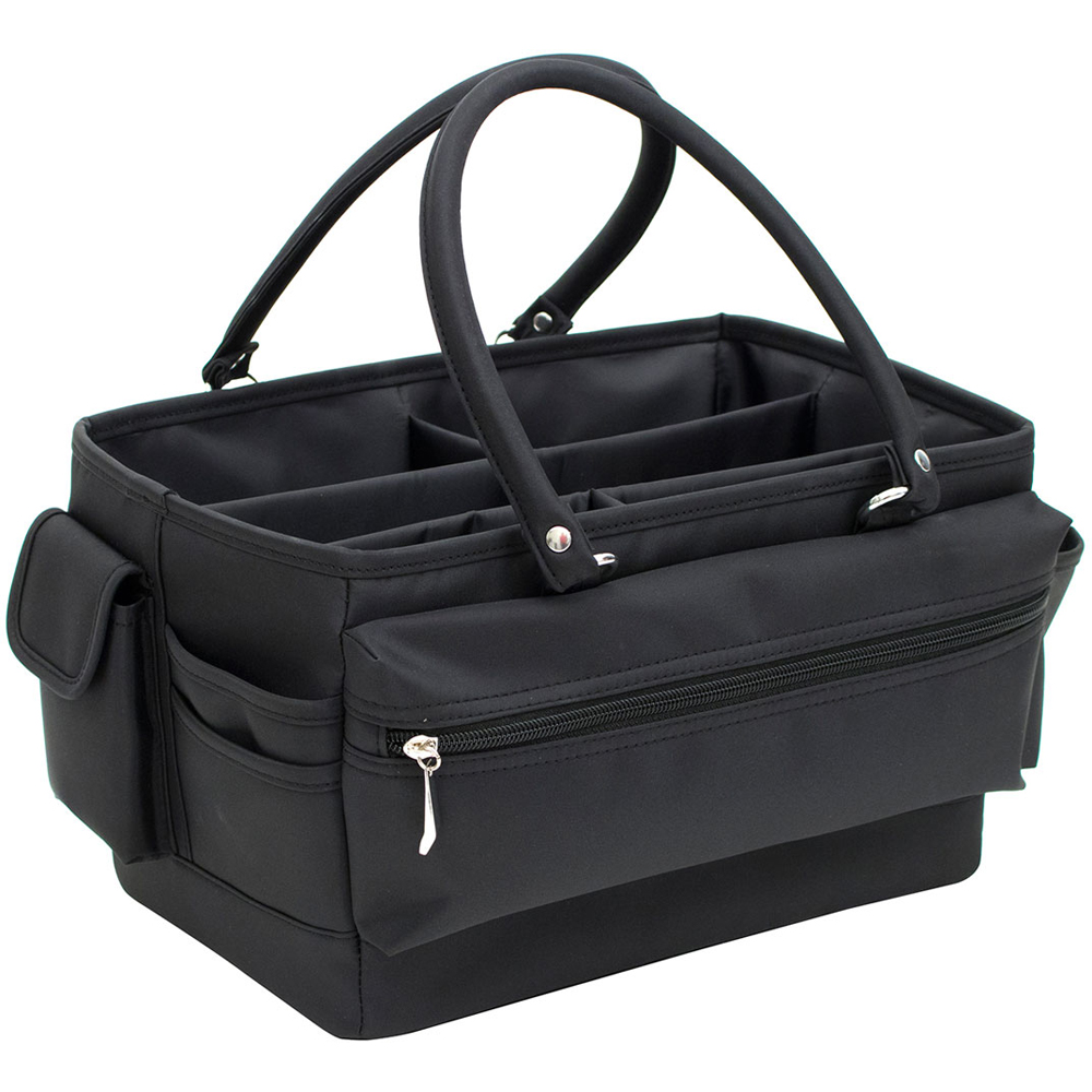 Everything Mary EVM9152-18 Black Deluxe Tote Organiser 15.2 x 7.3 x 17.7cm Image 2