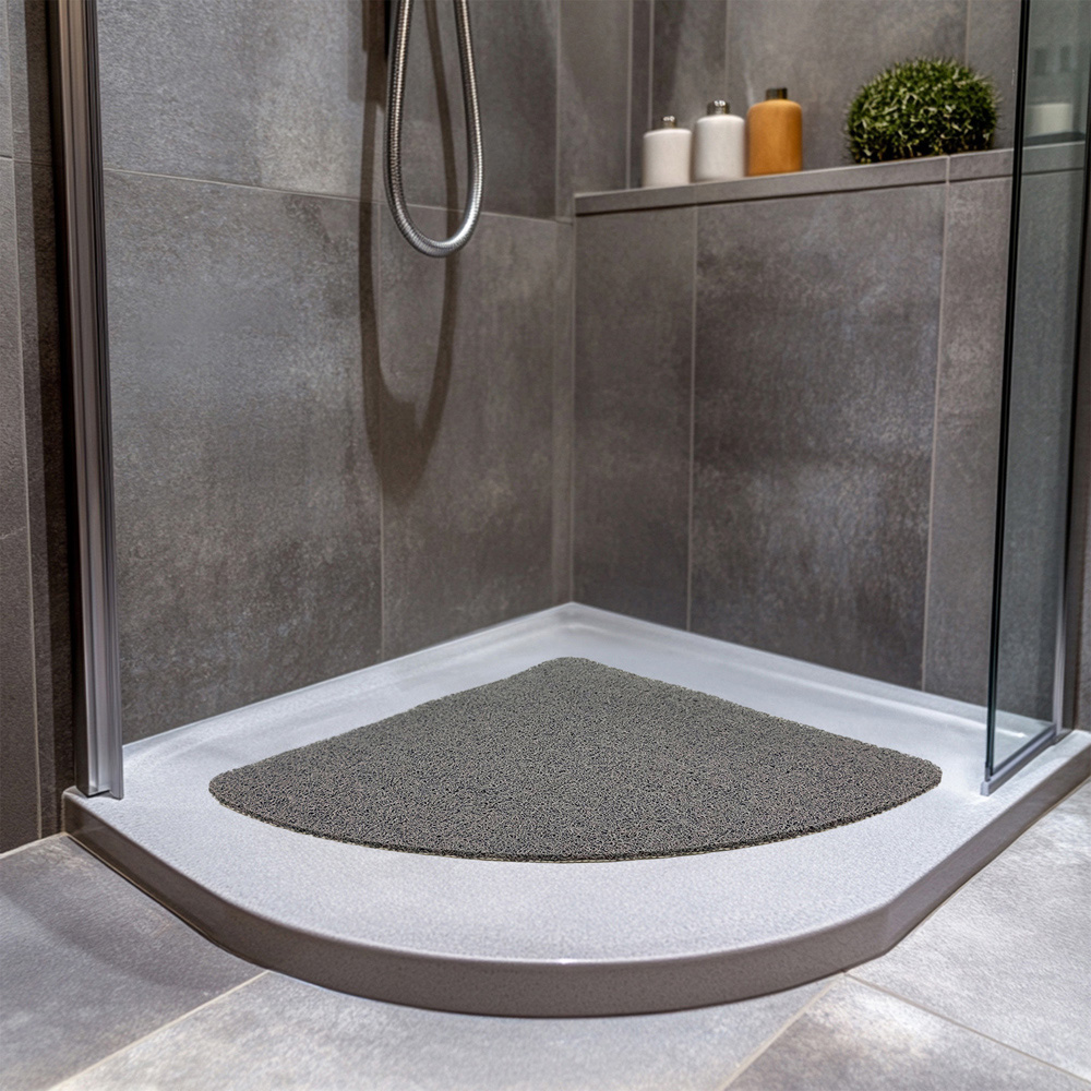 Nicoman Spaghetti Quadrant Corner Shower Mat 60cm Image 2