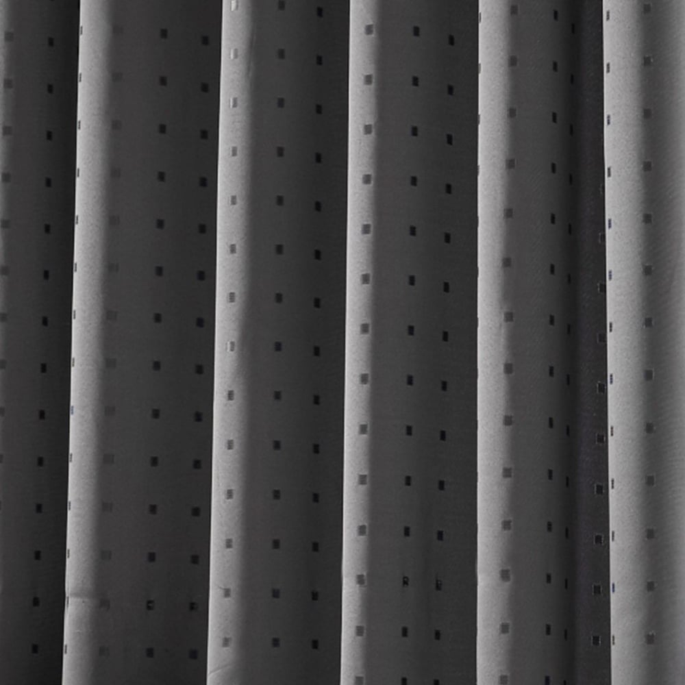 Alan Symonds Madison Charcoal Taped Top Curtains 229 x 229cm Image 3