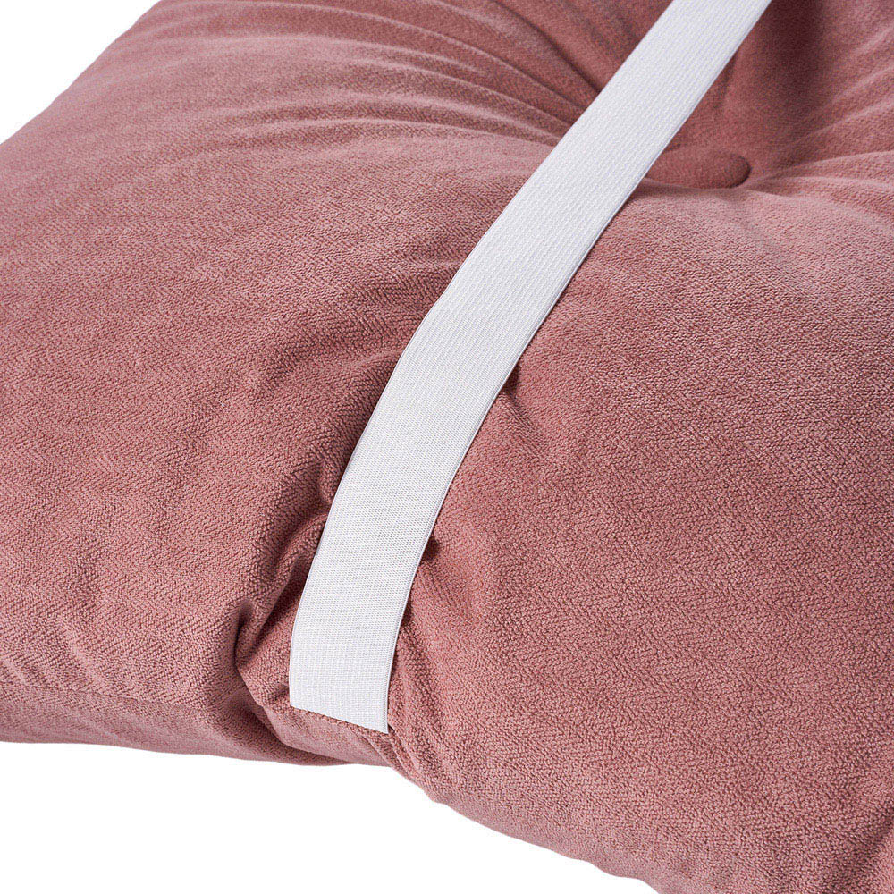 Living and Home Pink Chenille Headboard Pillow 60 x 150cm Image 6