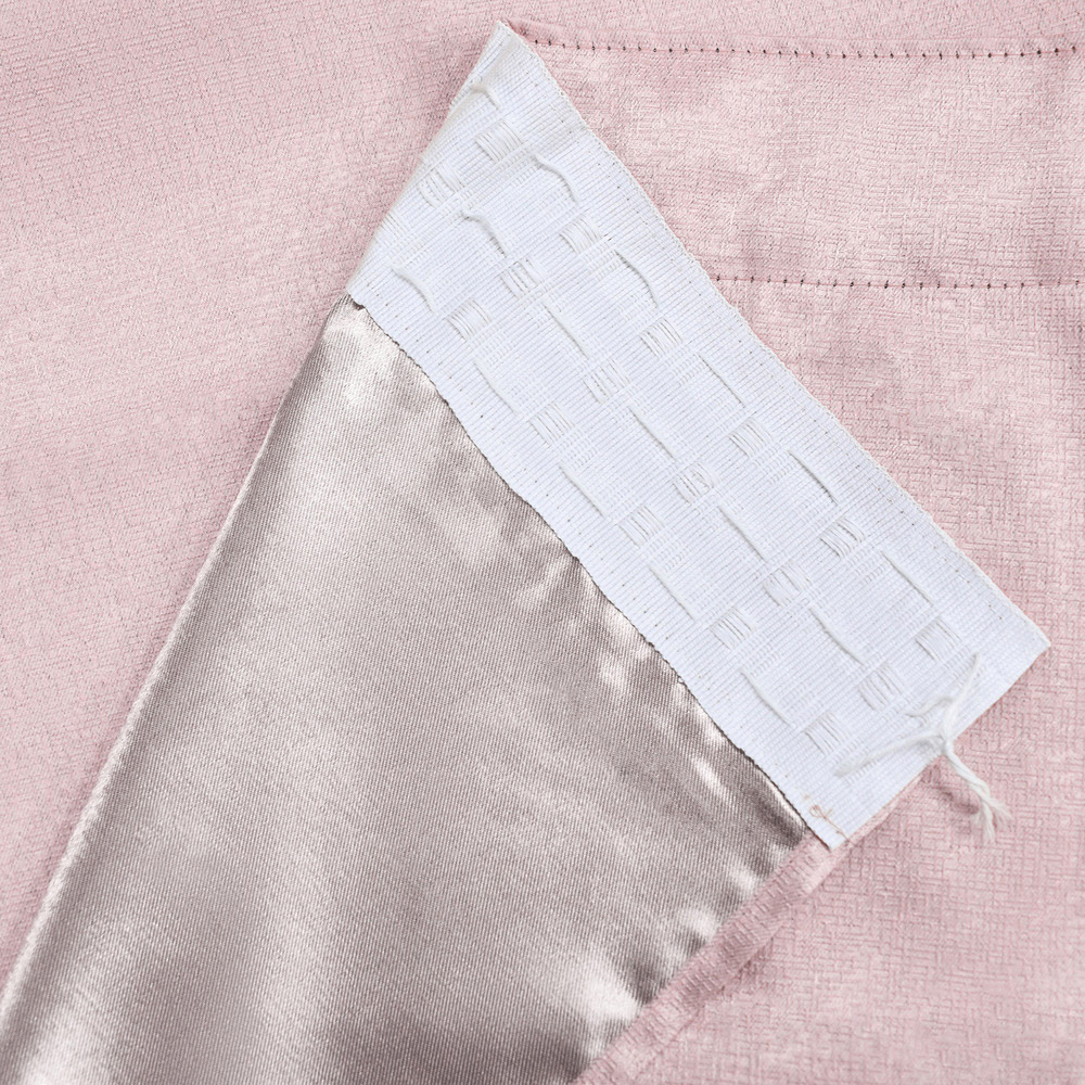 Velosso Westwood Blush Pink Curtains 168 x 137cm Image 3