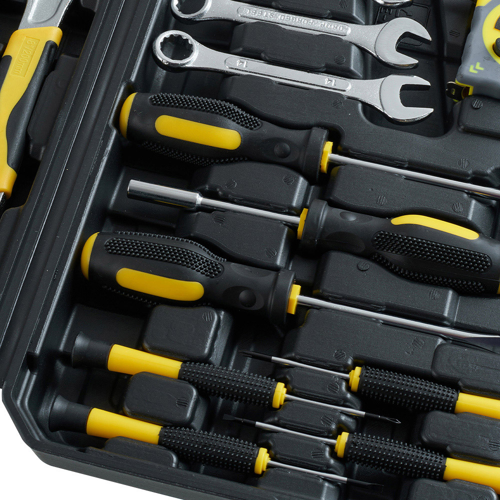 Living and Home 88 Piece Black Multi-Purpose Home Repair Tool Kit Image 5