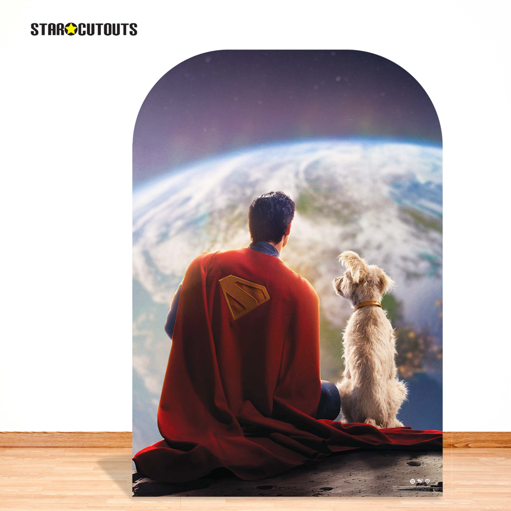 Star Cutouts Superman and Krypto Cardboard Cutout 4.4ft Image 2