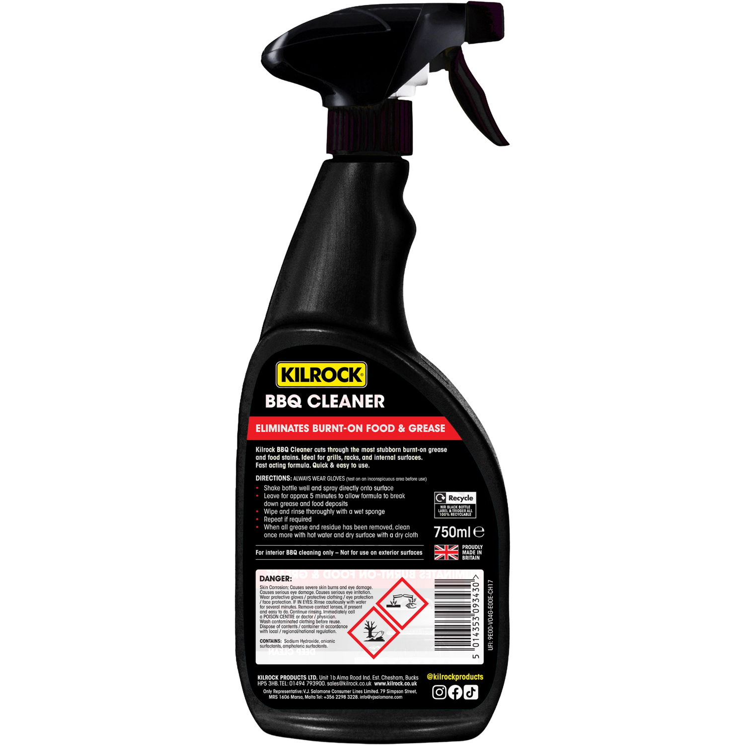 Kilrock BBQ Oven Cleaner Image 2
