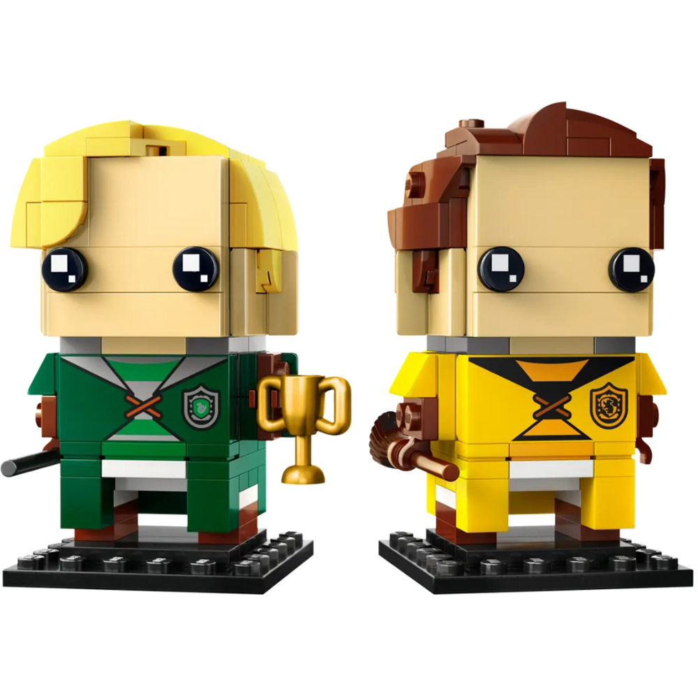 LEGO 40554 BrickHeadz Harry Potter Draco Malfoy and Cedric Diggory Building Toy Set Image 2
