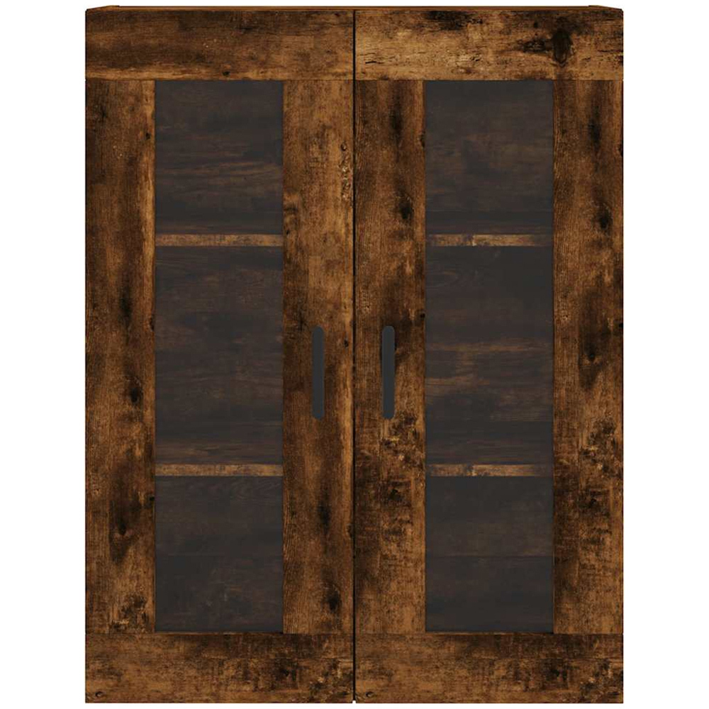 vidaXL 4 Door 2 Drawer 7 Shelf Smoked Oak Highboard Image 6