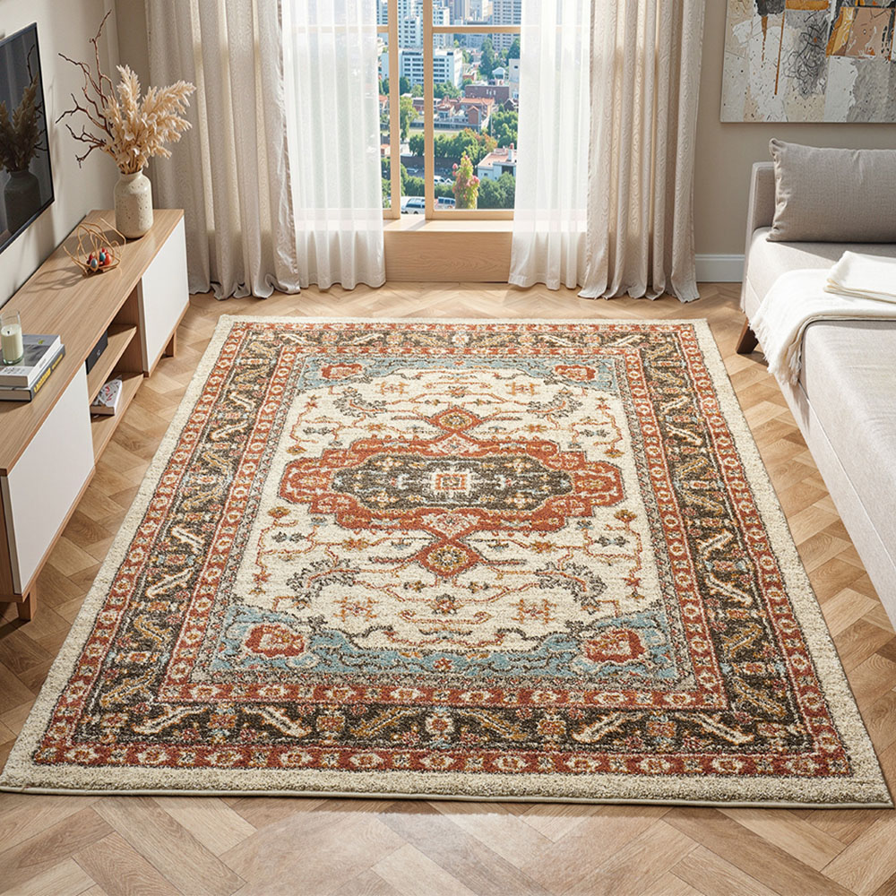 Portland HMC 5570 Cream Cashmere Rug 160 x 230cm Image 1