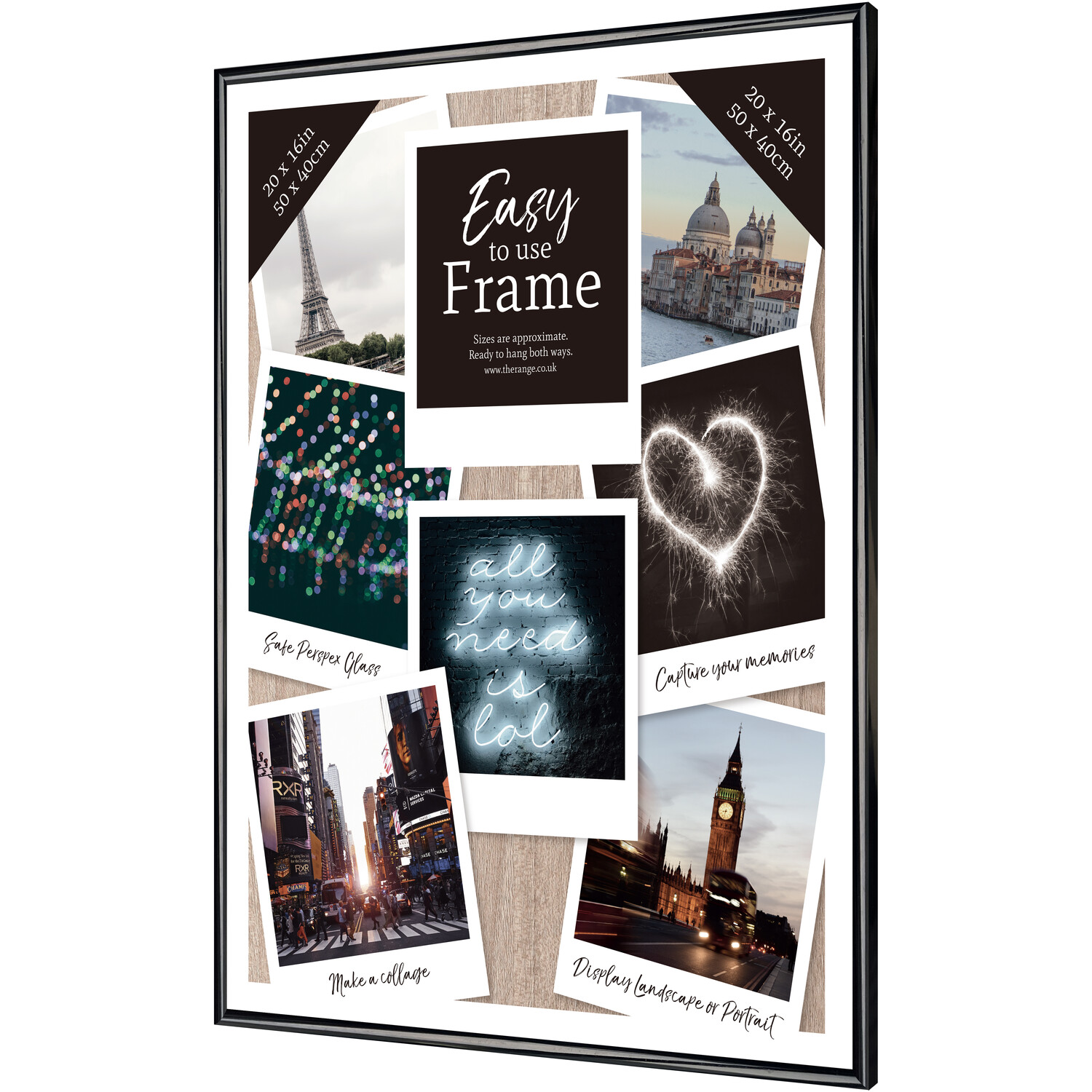 Easy Poster Frame - Black / 20x16in Image 3