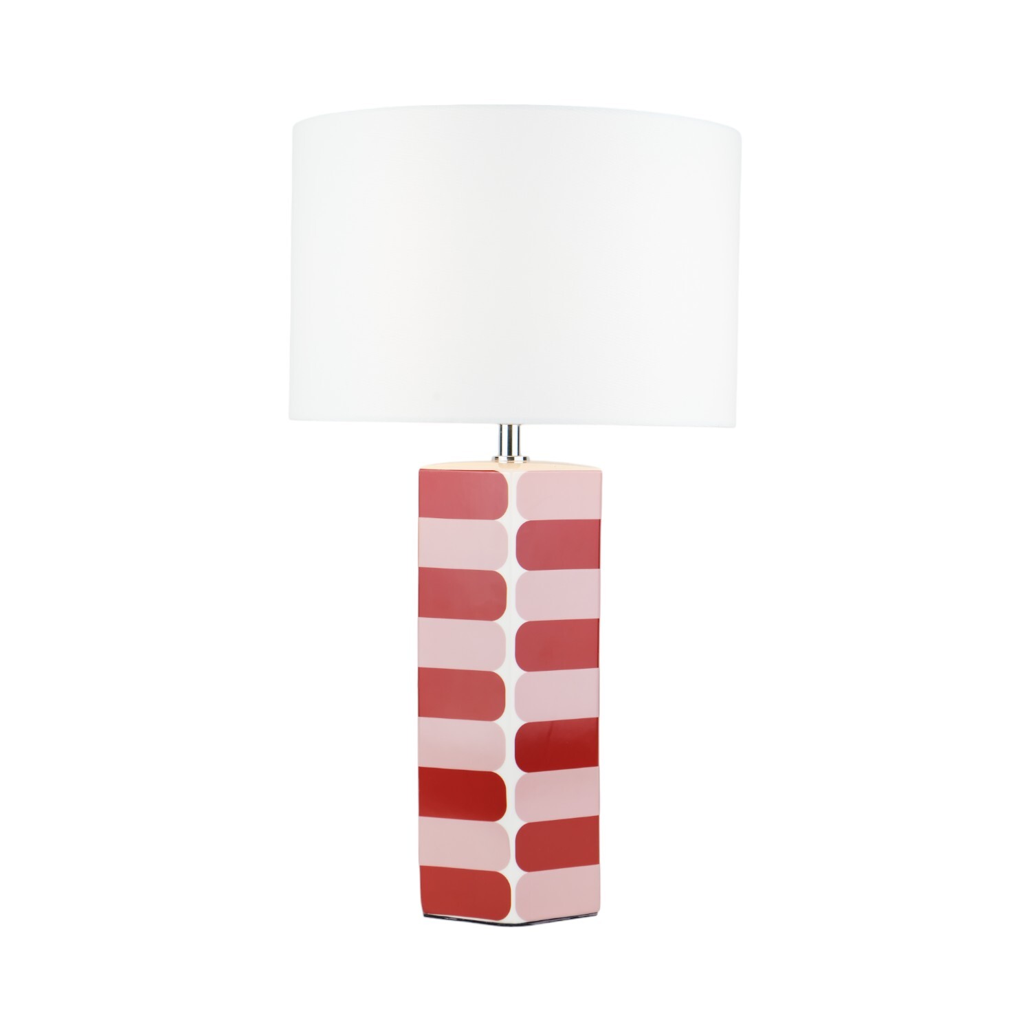 Denali Patterned Table Lamp Red Image 4