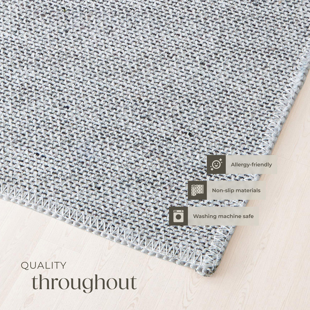 tectake Amara Vintage Non Slip Rug 150 x 80 x 0.6cm Image 3