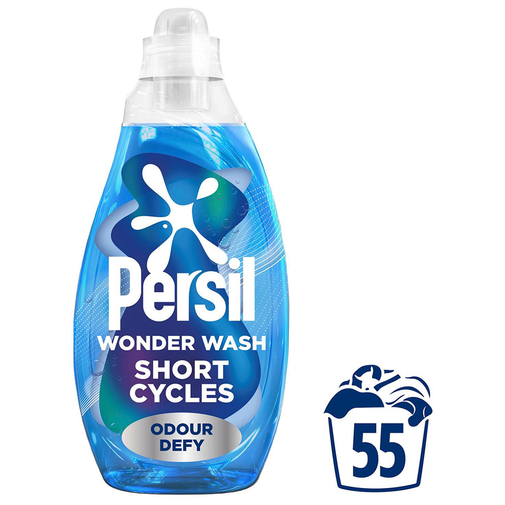Persil Odour Defy Liquid Detergent 55 Washes 1.485L 5 Pack Image 4