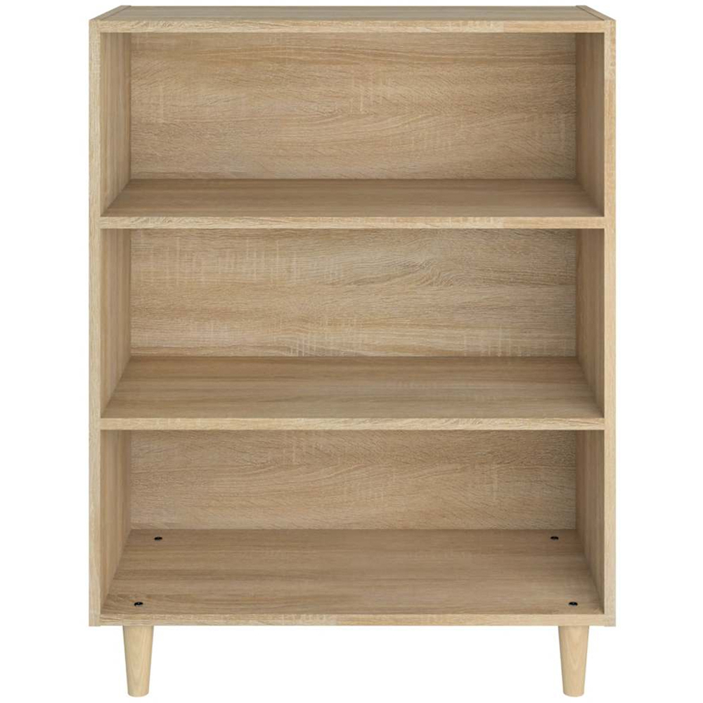 vidaXL 3 Shelf Sonoma Oak Sideboard Image 3
